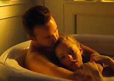 Amanda Seyfried in a passionate rendezvous with her stepfather and stepsister in a 2015 flick