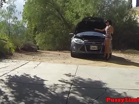 The Master has his obedient dog on a leash and fucks it