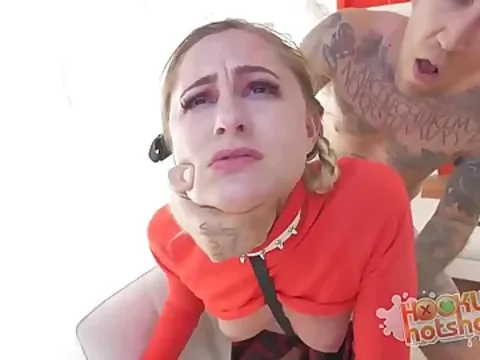 This shy girl is an extreme sex enthusiast, masochist, actually.