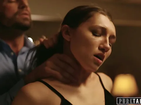 This brunette, a divorcee, is desperate for intimacy. She’ll try anything.