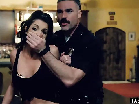 A girl called the police about a household issue, but things escalated.