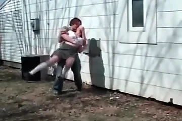 Girl getting brutally fucked on camera