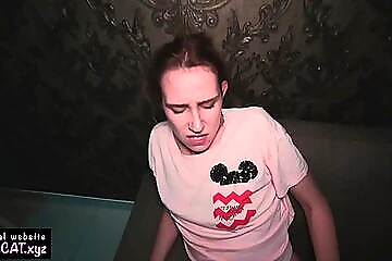 Step Brother Tied Virgin for Watching Porn to Solve her Problem