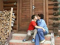 Amateur russian mature mother and boy