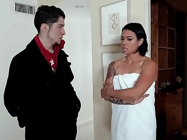 A stepmom’s longing turns her into a seductress, craving intense encounters.