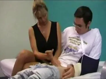 Helping mature with a son