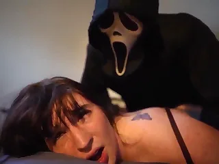 A gorgeous BBW woman, Paige Steele, gets fucked hard by a horny home intruder,
