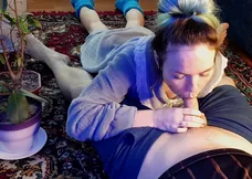 Persuading a stepdaughter to give a blowjob results in a