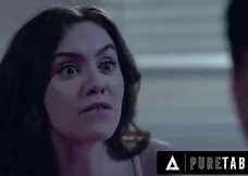 The cunning Freya Parker sneaks into her stepsister's room to