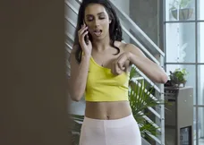 Forbidden sister in hot and steamy scene.