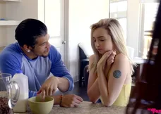 Step-sister and step-brother have secret affair