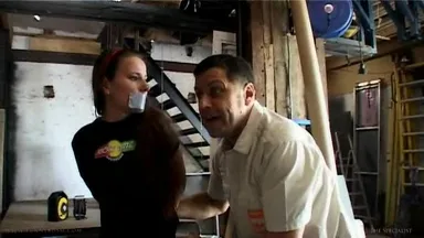 Bondage and domination with a rough edge